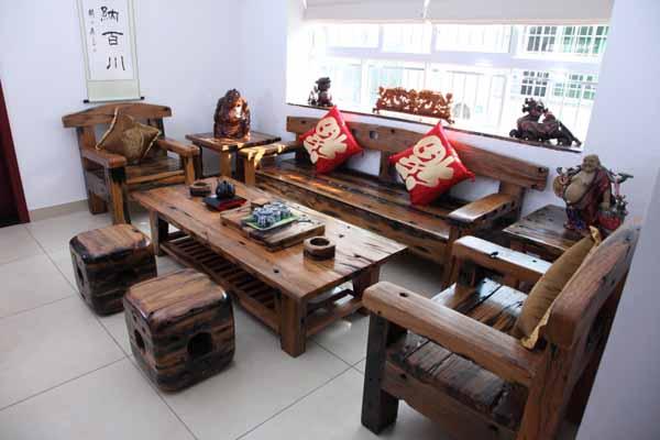 经济开发区韩氏家具厂提供潍坊老船木茶桌销售厂家的相关介绍,产品